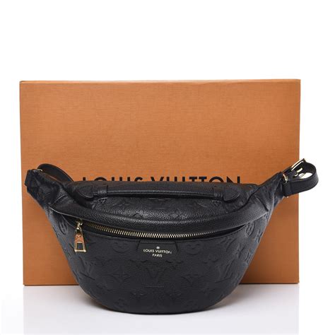 louis vuitton black empreinte artsy|Louis Vuitton empreinte bumbag black.